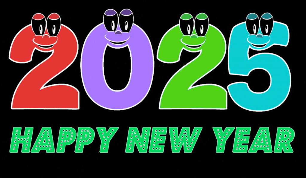 Happy New Year 2025 Gifs Free Download