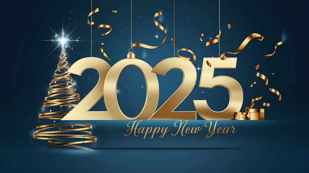 Happy New Year 2025 Banner Download