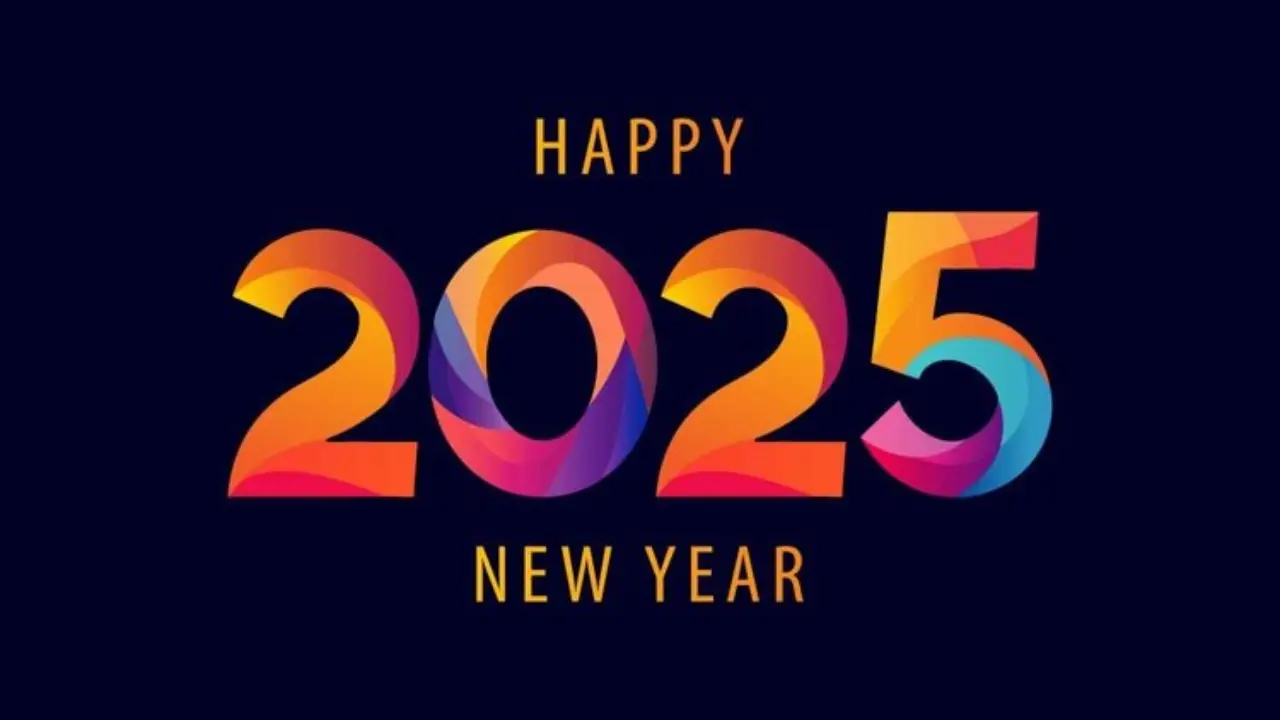 Happy New Year 2025 Poster