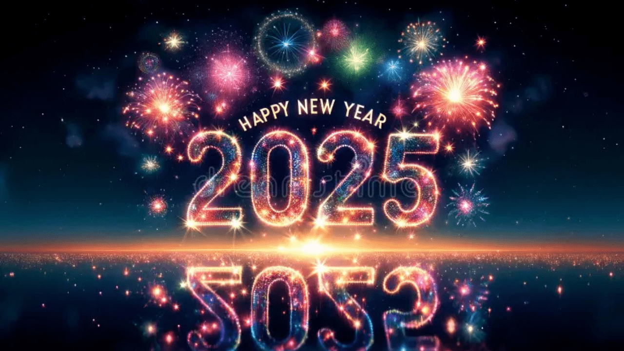 Happy New Year 2025 Wallpaper